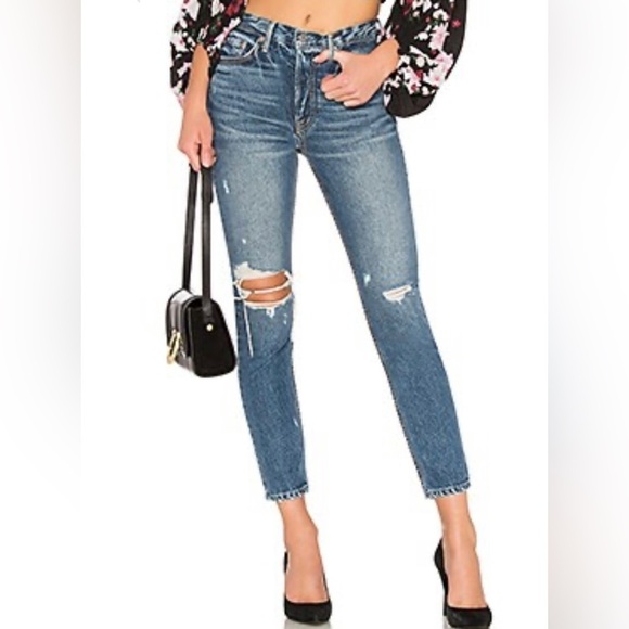 GRLFRND Karolina Jeans in More Life - Picture 1 of 11